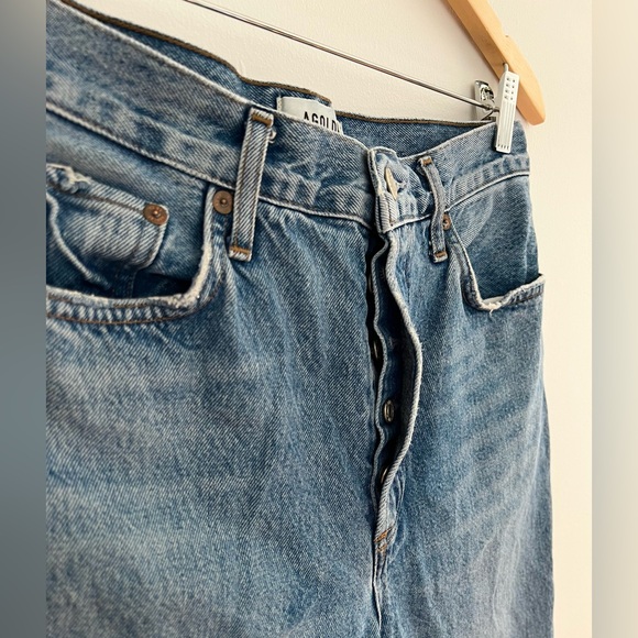 Agolde - Riley High Rise Jeans - Picture 7 of 8